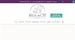 Desktop Screenshot of kittentocathospital.com