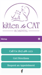 Mobile Screenshot of kittentocathospital.com